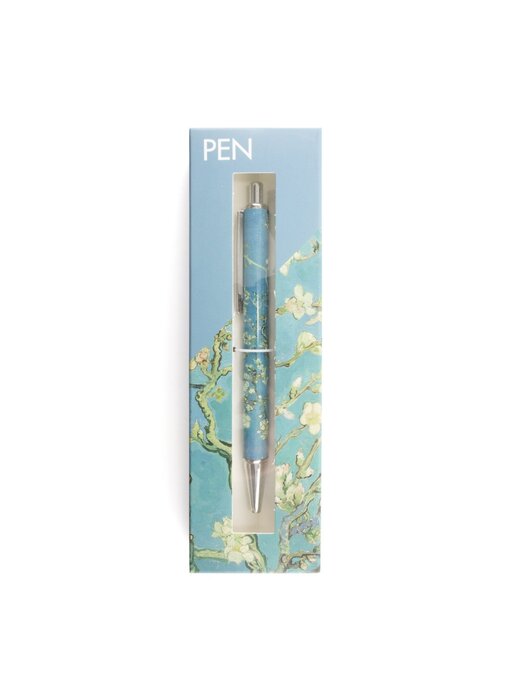 Stylo bille en boite,  Fleur d'amandier, Van Gogh