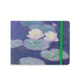 Schetsboekje, Monet, Waterlelies in avondlicht Schetsboekje, Monet, Waterlelies in avondlicht