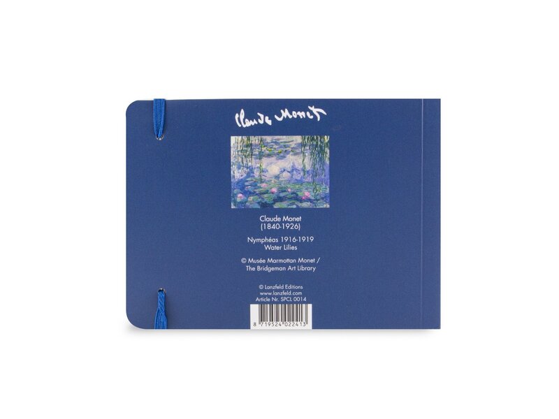 Carnet de croquis, Monet, Nympheas