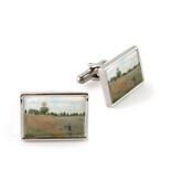 Boutons de manchette, Champ de coquelicots, Monet