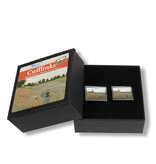 Cufflinks, Field of poppies, Monet