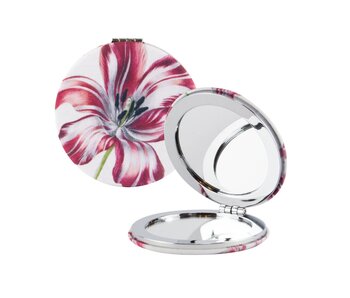 Espejo de bolsillo plegable, Merian, tres tulipanes