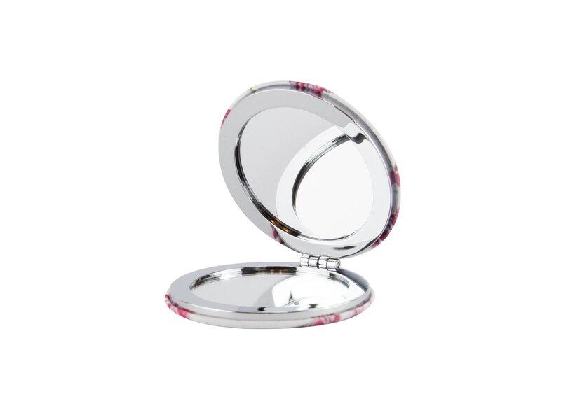Miroir de poche pliant, microfiber, Merian, Trois tulipes