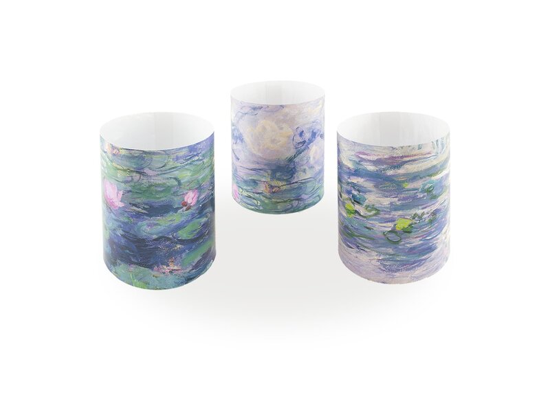 Wind lichtjes, Monet, Waterlelies
