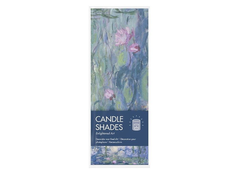 Candle shade, Monet, Water Lilies