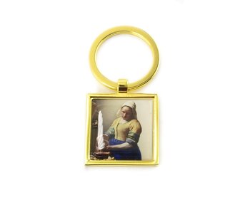 Schlüsselbund, SQ, goldfarbenes Metall, Milchmädchen Vermeer