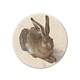 Miroir de poche, Ø 60 mm, Dürer, lièvre