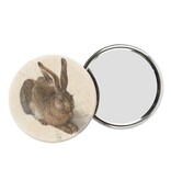 Taschenspiegel, Ø 60 mm, Dürer, Feldhase