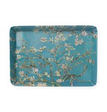 Conjunto: taza y bandeja, flor de almendro, Van Gogh