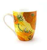 Conjunto: taza y bandeja, Girasoles, Van Gogh