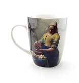 Ensemble: Tasse et plateau, Laitière, Vermeer