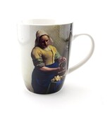Ensemble: Tasse et plateau, Laitière, Vermeer