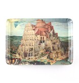 Set: Taza y bandeja, Breughel, Torre de Babel