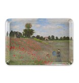 Mini dienblad , 21 x 14 cm, Monet, Veld met Klaprozen