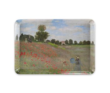 Mini tray, 21 x 14 cm, Monet, Field with Poppies