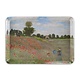 Minitablett, 21 x 14 cm, Monet, Feld mit Mohnblumen