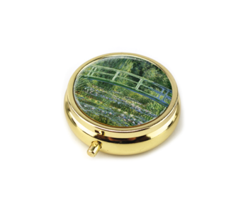 Pillbox , Monet, Japanese bridge