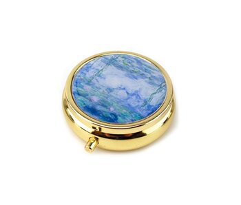 Pillendose,  Monet, Seerosen