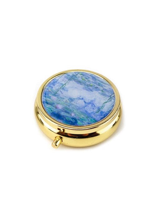 Pillendose,  Monet, Seerosen
