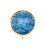 Pillendose,  Monet, Seerosen