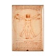 Aimant frigo, Da Vinci, homme de Vitruve