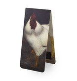 Magnetic Bookmark, Mankes, white Rooster