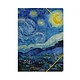Paper file folder with elastic closure,A4, Starry night, Van Gogh
