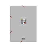 Chemise à dossier en papier avec fermeture élastique, Mondriaan 2 Chemise à dossier en papier avec fermeture élastique, Mondriaan 2
