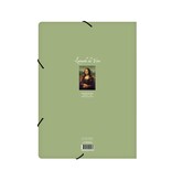 Aktenordner mit elastischem Verschluss, A4, Mona Lisa, Da vinci Aktenordner mit elastischem Verschluss, A4, Mona Lisa, Da vinci