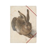 Chemise à dossier en papier avec fermeture élastique, Dürer, Lièvre Chemise à dossier en papier avec fermeture élastique, Dürer, Lièvre