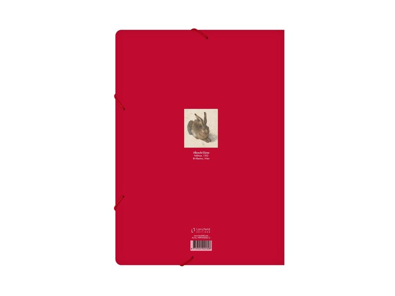 Paper file folder with elastic closure, Dürer, Hare
