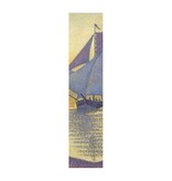 Klassisches Lesezeichen,   Paul Signac, Der Hafen bei Sonnenuntergang