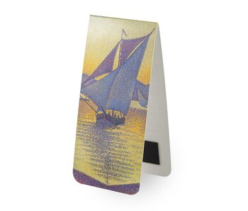 Magnetisches Lesezeichen,  Paul Signac, Der Hafen bei Sonnenuntergang