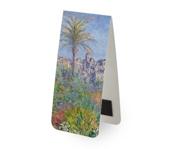 Magnetic Bookmark,  Monet: Villas at Bordighera