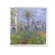 Brillendoekje,  18x18 cm, Claude Monet, Villas in Bordighera