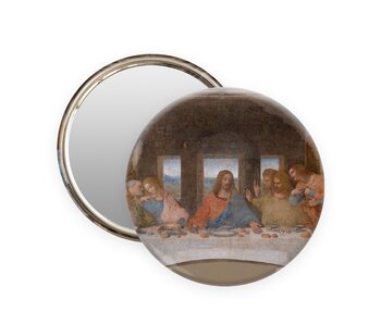 Miroir de poche,  Ø 80 mm, Da vinci, Dernière Cène