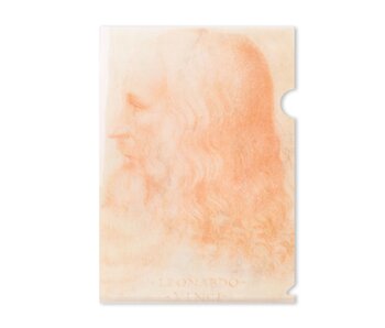 Funda portadocumentos, A4, Da Vinci, Auto retrato