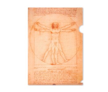File Sheet A4, Da Vinci, Vitruvian Man