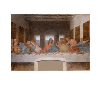 Affiche 50x70, FleurDa Vinci,  Le dernier souper