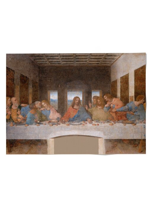 Affiche 50x70, FleurDa Vinci,  Le dernier souper
