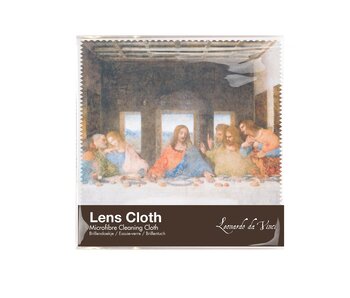 Chiffon de nettoyage pour lunettes, 15 x 15 cm, Da Vinci, Le dernier souper