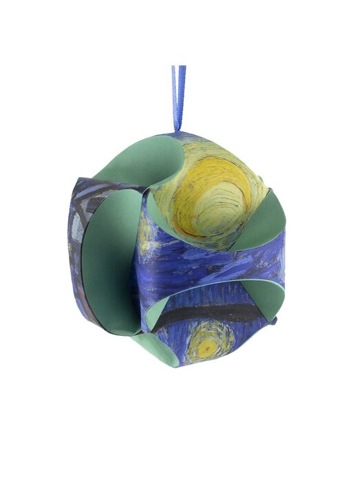 Fais le toi-même: boule de Noël Van Gogh, nuit étoilée