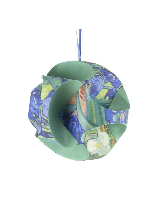 Fais le toi-même: boule de Noël Van Gogh, Iris