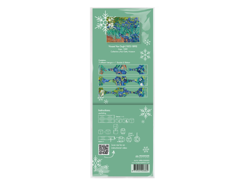 Doe-het zelf: Kerstbal Van Gogh, Irissen