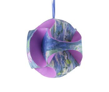 Mach es selbst: Weihnachtskugel Monet, Wasserlilien