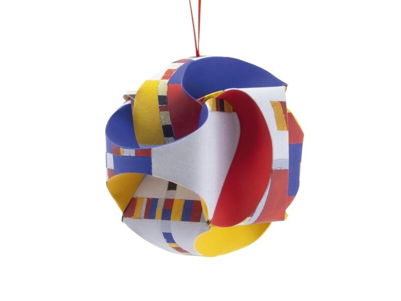Doe-het zelf: Kerstbal , Mondriaan
