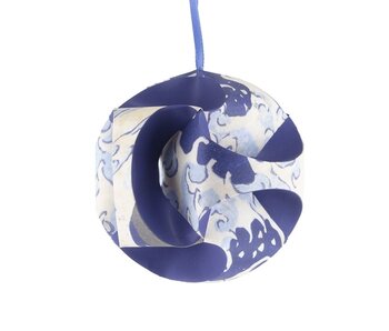 Mach es selbst: Weihnachtskugel Hokusai