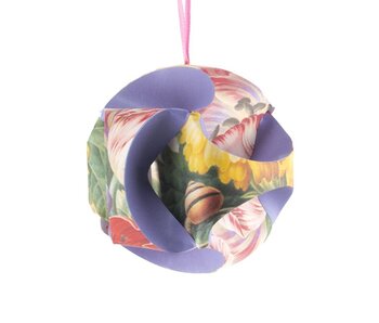 Mach es selbst: Weihnachtskugel Blumenstillleben Henstenburgh