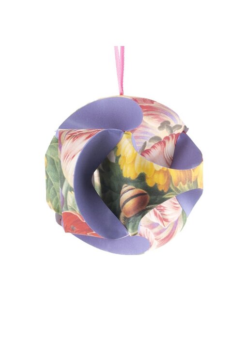 Mach es selbst: Weihnachtskugel Blumenstillleben Henstenburgh