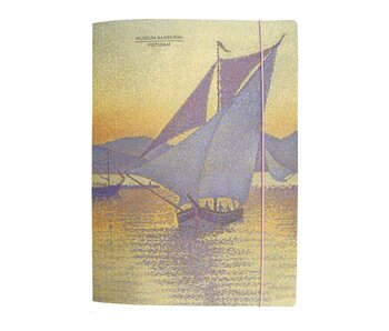 Portfolio with elastic closure, Signac: The Port at Sunset